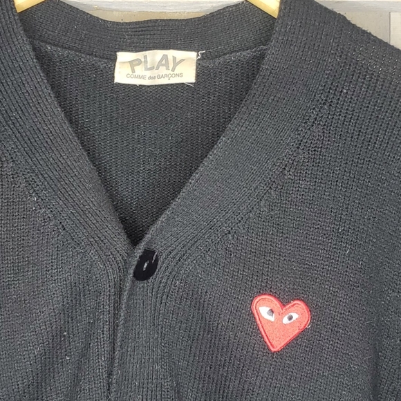 Comme dea Garçons Wool knit cardigan - Picture 2 of 2